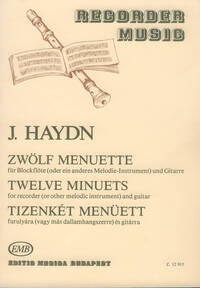 12 MENUETTE MUSIQUE D'ENSEMBLE