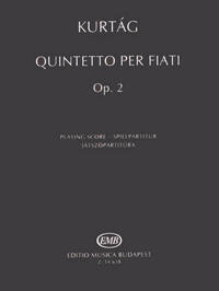 BLASERQUINTETT OP. 2 MUSIQUE D'ENSEMBLE
