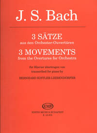 3 SATZE AUS DEN ORCHESTER-OUVERTUREN PIANO