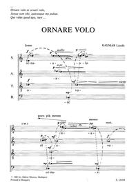 ORNARE VOLO CHANT