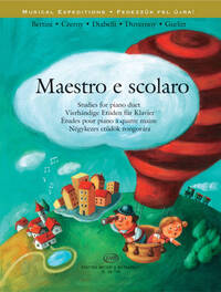 MAESTRO E SCOLARO - VIERHANDIGE ETUDEN FUR KLAVIER