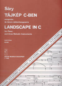LANDSCHAFT IN C FUR KLAVIER UND DREI MELODIE-INS MUSIQUE D'ENSEMBLE
