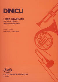 HORA STACCATO FUR BLECHBLASERQUINTETT MUSIQUE D'ENSEMBLE