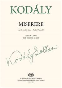 MISERERE FUR DOPPELCHOR CHANT