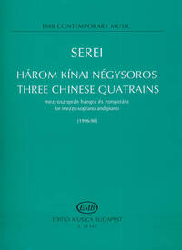 THREE CHINESE QUATRAINS TO POEMS BY LI TAI-PO, IN