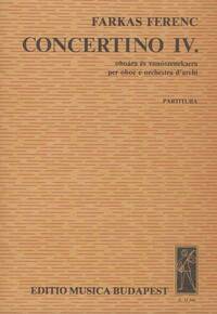 CONCERTINO IV. FUR OBOE UND STREICHORCHESTER HAUTBOIS