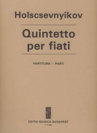 QUINTETTO PER FIATI, MUSIQUE D'ENSEMBLE