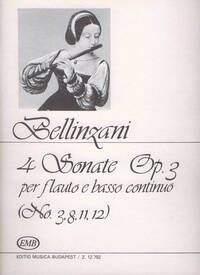 4 SONATE PER FLAUTO E BASSO CONTINUO OP.3 (NO.3,8 FLUTE TRAVERSIERE