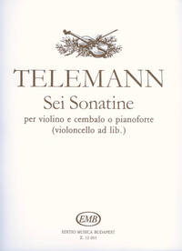 SEI SONATINE FUR VIOLINE UND CZALO (KLAVIER) VIOLON