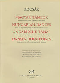 UNGARISCHE TANZE AUS DEM SEPSISZENTGYORGYER UND DE VIOLONCELLE