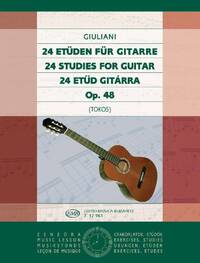 24 ETUDEN OP. 48 GUITARE