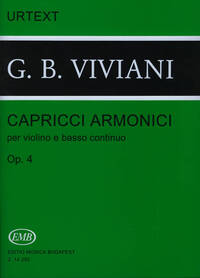 CAPRICCI ARMONICI PER VIOLINO E BASSO CONTINUO OP VIOLON