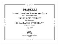 28 MELODISCHE UBUNGSSTUCKE OP. 149 IM UMFANGE VON PIANO