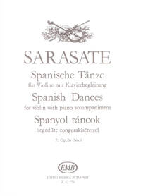 SPANISCHE TANZE FUR VIOLINE MIT KLAVIERBEGLEITUNG VIOLON