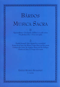 MUSICA SACRA FUR GLEICHEN CHOR GESANGE UBER JES CHANT