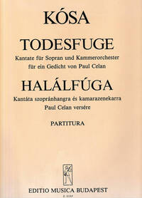 TODESFUGE KANTATE FUR SOPRAN UND KAMMERORCHESTER