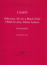 SIDEWAYS AIR ON A BLACK HOLE FOR CLARINET IN SIB CLARINETTE