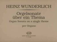 ORGELSONATE UBER EIN THEMA ORGUE