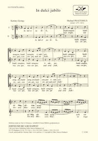 IN DULCI JUBILO CHANT