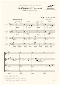 MIKOHAZI NAGYHARANG CHANT