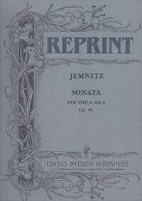 SONATA PER VIOLA SOLA, OP. 46 OP. 46 ALTO