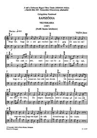 RAPSZODIA CHANT