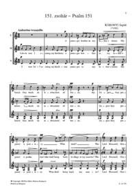 PSALM 151 CHANT