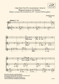 MAGYARORSZAG AZ EN HAZAM... CHANT