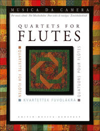 QUARTETTE FUR FLOTEN FLUTES TRAVERSIERES-PARTITION+PARTIES SEPAREES