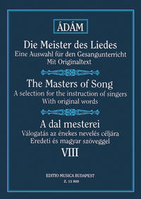 DIE MEISTER DES LIEDES VIII LIEDER DER FRANZOSISC CHANT