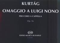 OMAGGIO A LUIGI NONO OP. 16 CHANT