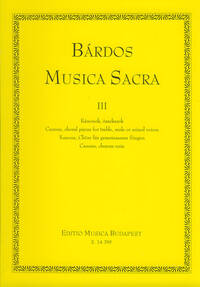 MUSICA SACRA KANONS, CHORE FUR GEMEINSAMES SING CHANT
