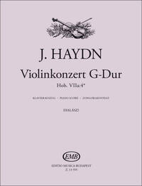 VIOLINKONCERT G-DUR, HOB. VIIA:4 VIOLON