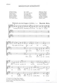 MIHALYNAPI KOSZONTO CHANT