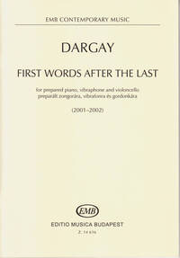 FIRST WORDS AFTER THE LAST FOR PREPARED PIANO, V