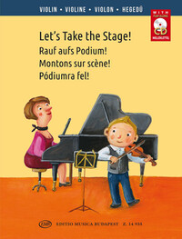 LET'S TAKE THE STAGE! - MONTONS SUR SCENE ! - VIOLON ET PIANO - RECUEIL + CD