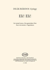 ELI! ELI! MATTHAEUS 27.46. FUR GEMISCHTEN CHO CHANT