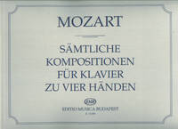 SAMTLICHE KOMPOSITIONEN FUR KLAVIER ZU VIER HANDEN PIANO
