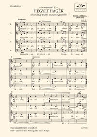 HEGYET HAGEK CHANT
