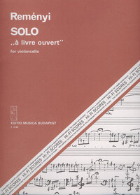 SOLO A LIVRE OUVERT VIOLONCELLE
