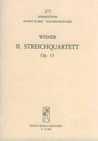 STREICHQUARTETT NR. 2 OP. 13 MUSIQUE D'ENSEMBLE