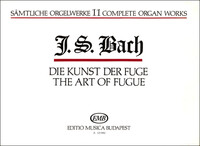 SAMTLICHE ORGELWERKE XI DIE KUNST DER FUGE ORGUE