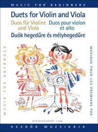 DUOS FUR VIOLINE UND VIOLA FUR ANFANGER I