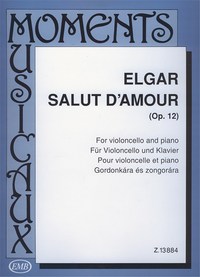 EDWARD ELGAR : SALUT D'AMOUR, OP. 12 - CELLO AND PIANO - VIOLONCELLE ET PIANO