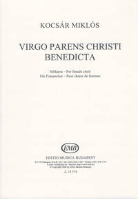 VIRGO PARENS CHRISTI BENEDICTA FUR FRAUENCHOR