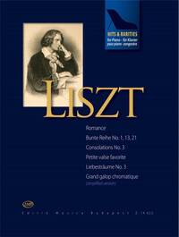 HITS & RARITIES FUR KLAVIER - LISZT PIANO