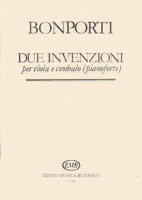 DUE INVENZIONI PER VIOLA E CEMBALO (PIANOFORTE) ALTO