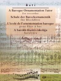 SCHULE DER BAROCKORNAMENTIK FLUTE A BEC