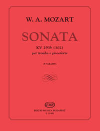 SONATA PER TROMBA E PIANOFORTE K 293B (302) TROMPETTE