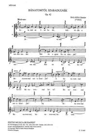 BANATOMTOL SZABADULNEK CHANT